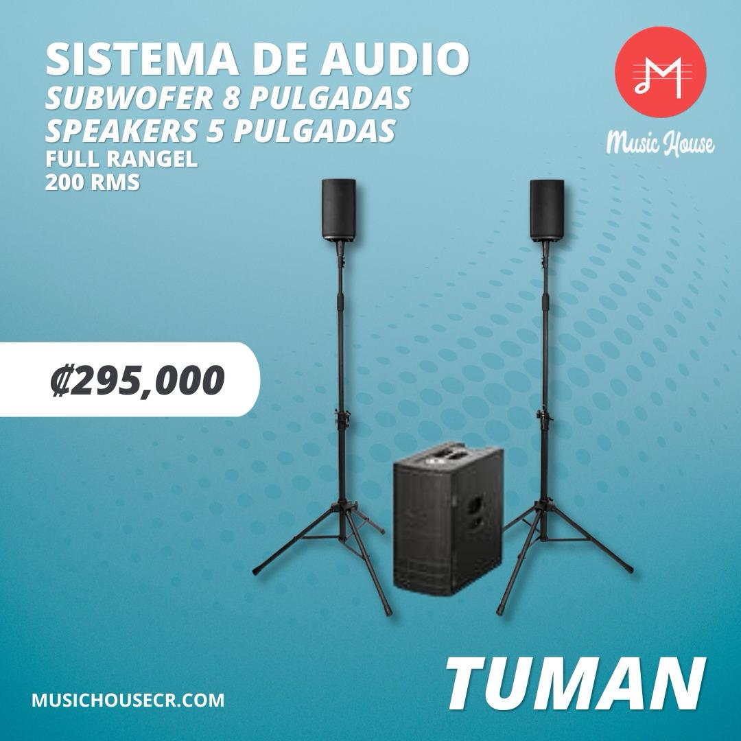 SISTEMA DE AUDIO | SUB DE 8" – foto 1